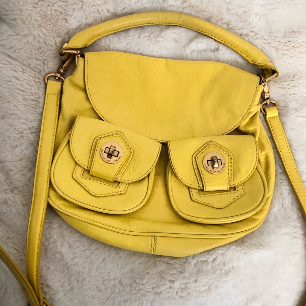 Marc by Marc Jacobs ‘Natasha’ turnlock leather bag